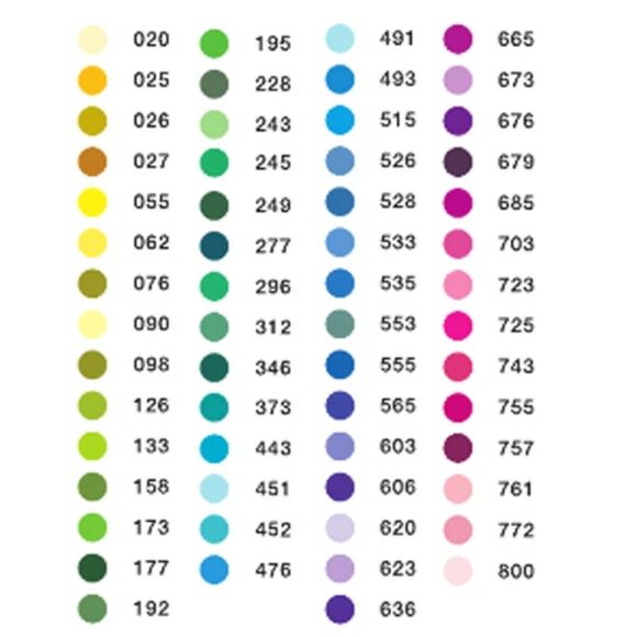 Tombow Marker/Highlighter Dual Brush Pen Water-based Tombow Pack of 6 ABT-346 - Picture 4 of 4